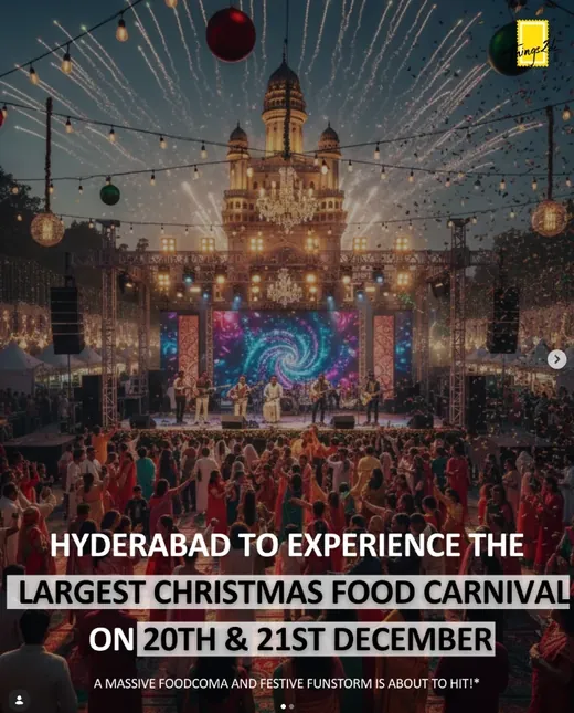 Largest Christmas food carnival announcement