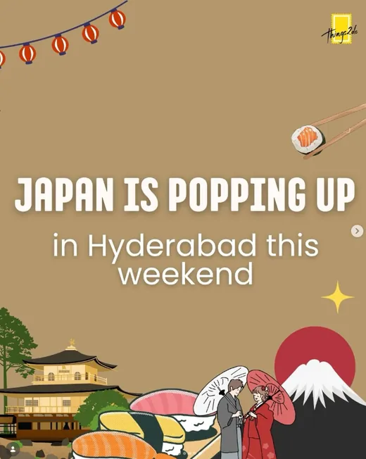 Japan is popping up in Hyderabad this weekend